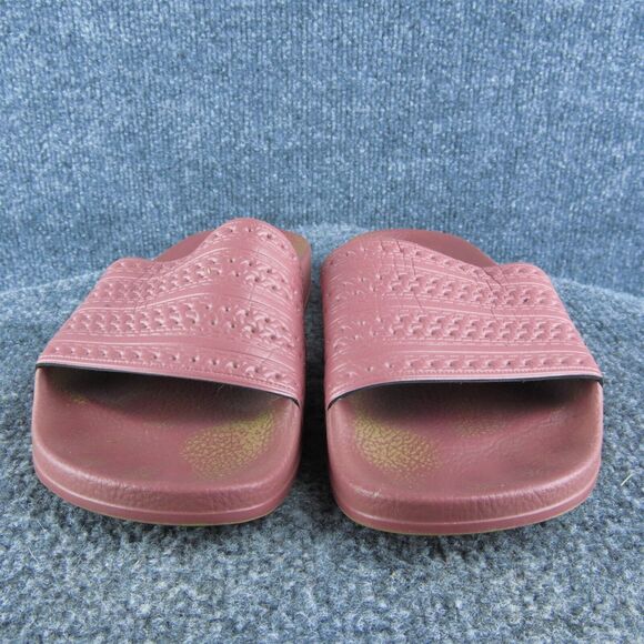 adidas Youth Girls Slide‎ Shoes Size 6 Medium Pink Synthetic Slip On - Picture 2 of 10